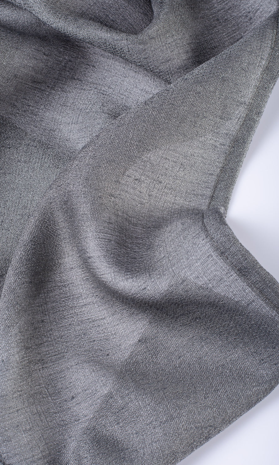 Plain Sheer Blinds (Dark Grey) Extra Long Short Wide