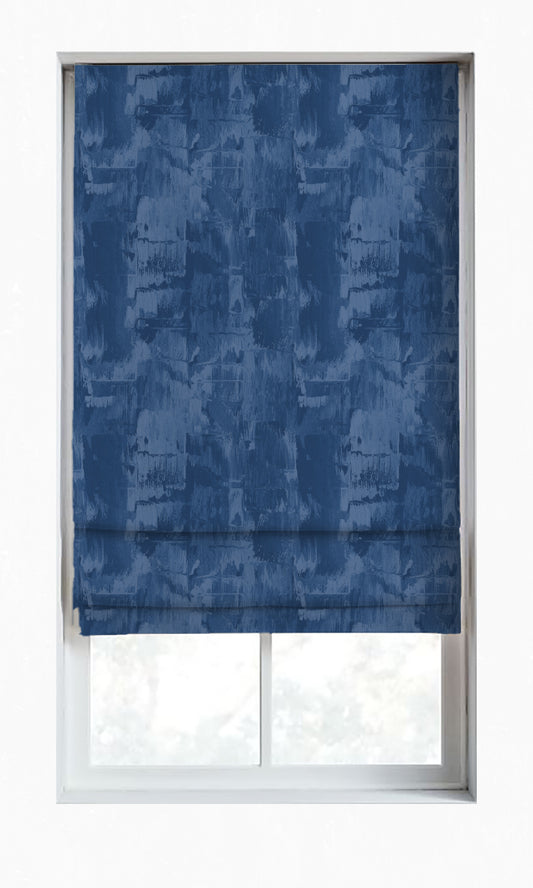 Room Darkening Home Décor Fabric Sample (Cobalt/ Denim Blue)