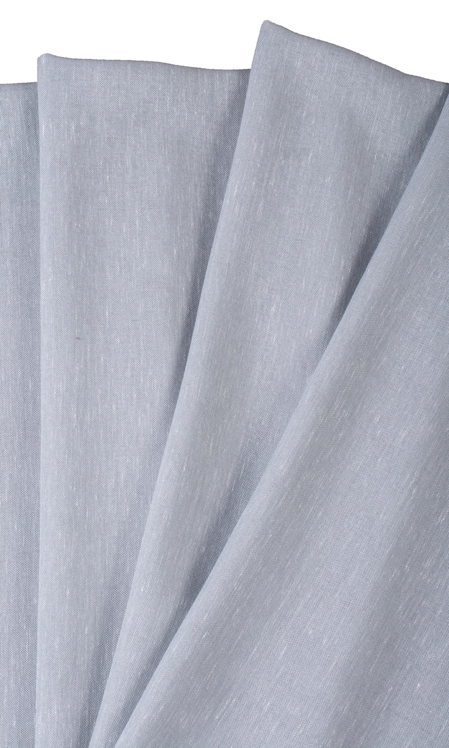 Plain Sheer Fabric Material By the Metre (Gray)