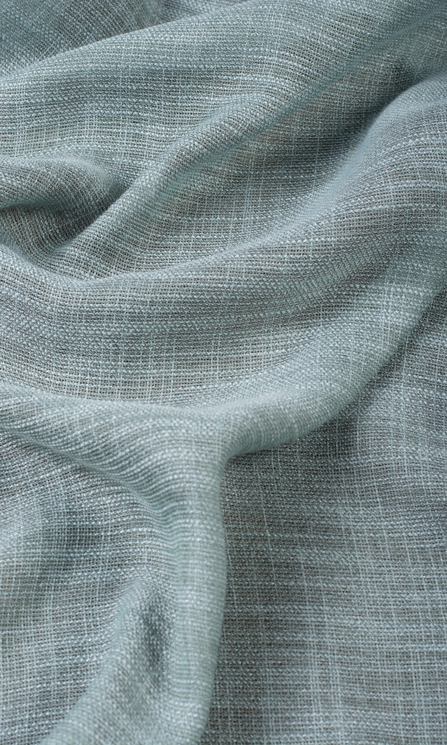 Textured Sheer Made-to-Measure Roman Blinds (Cambridge Blue)