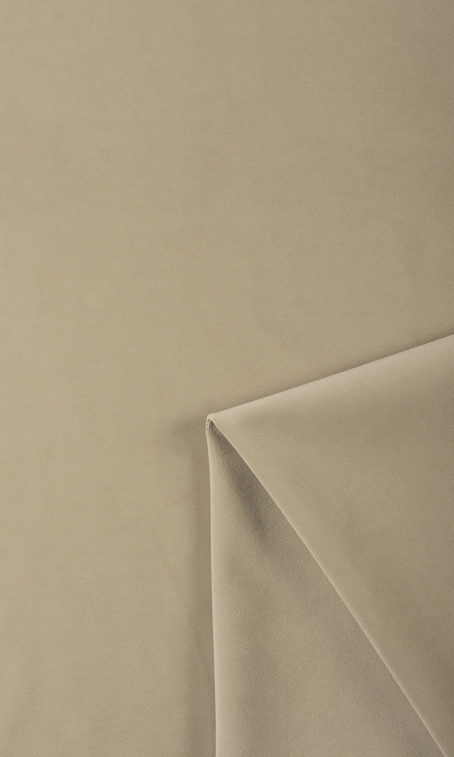 Velvet Window Treatments Fabric Sample (Beige)