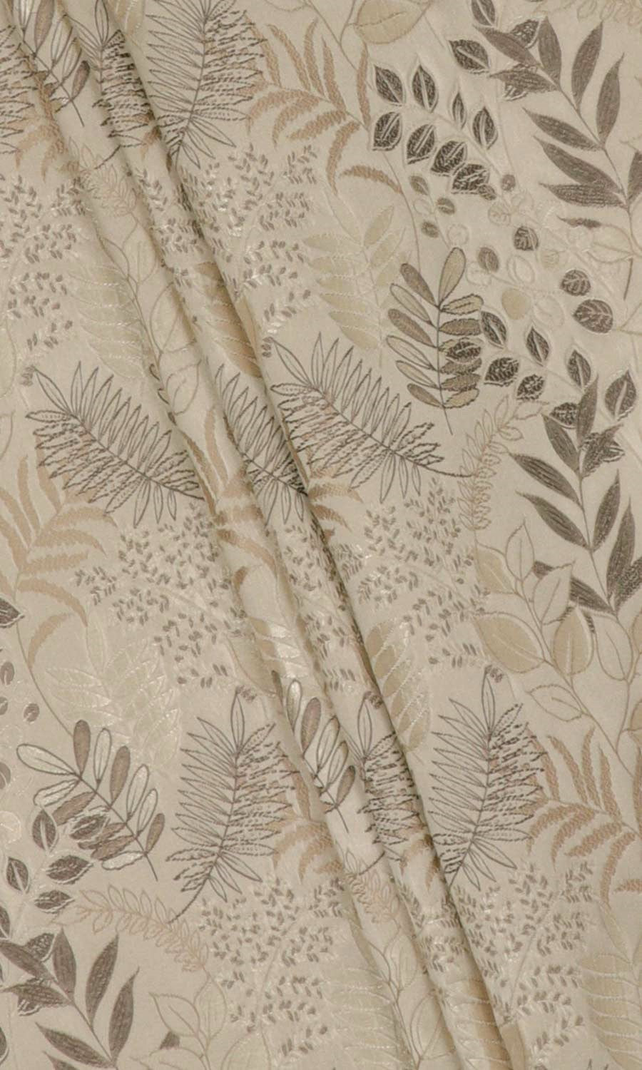 Botanical Roman Blinds & Window Shades (Mocha Brown)