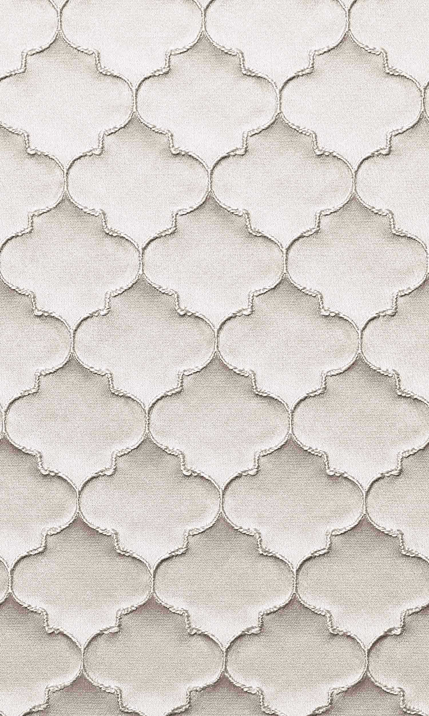 Silk Blend Home Textile Fabric Material By the Metre (Seashell Ivory)