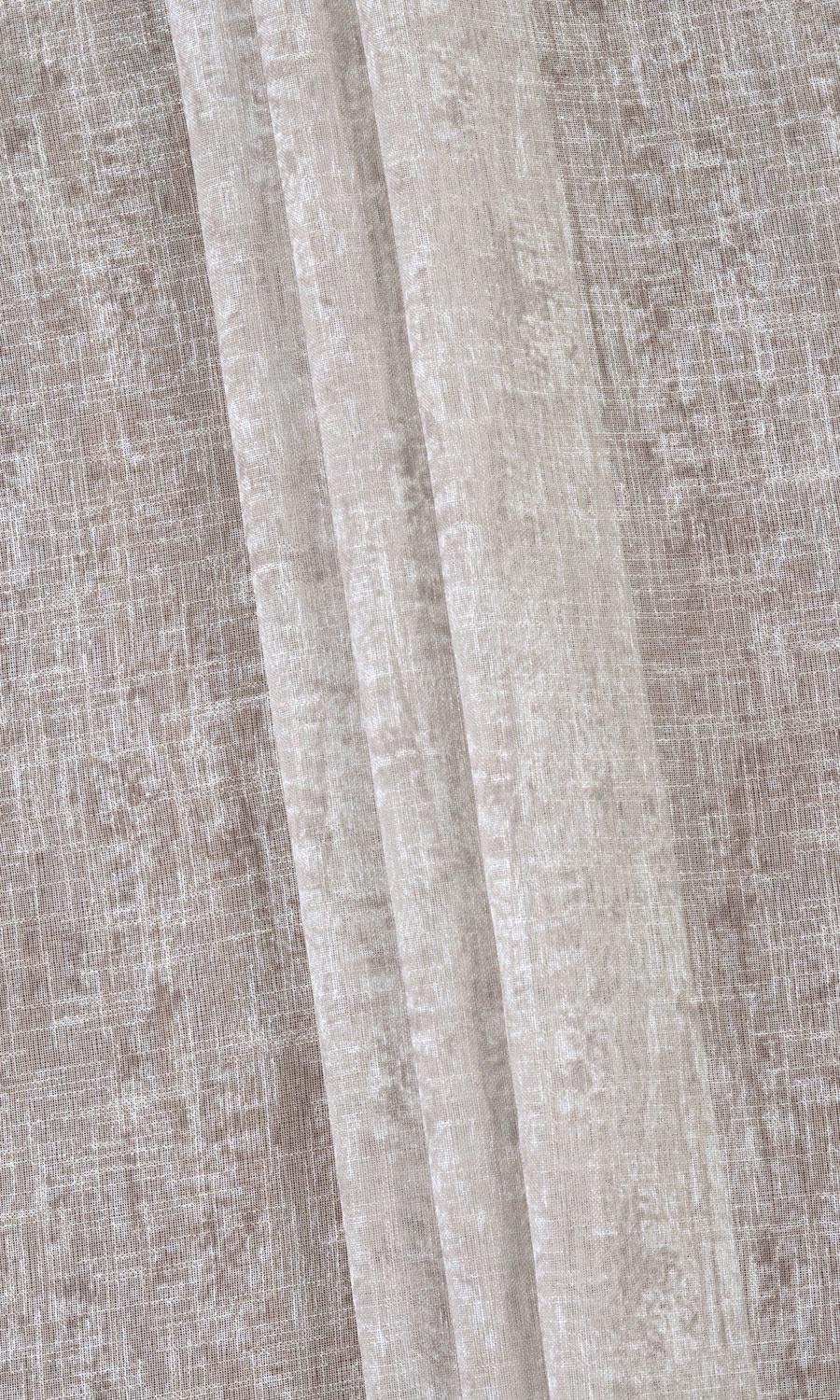 Textured Sheer Roman Blinds & Window Shades (Ivory/ Greige)