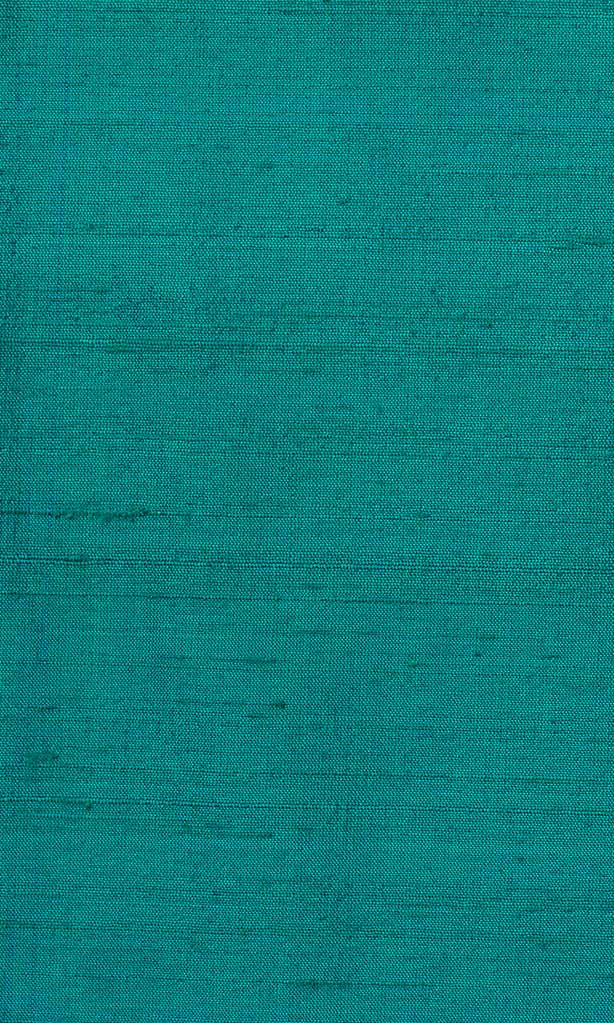 Dupioni Silk Home Textile Fabric Material Sample (Aqua Blue)