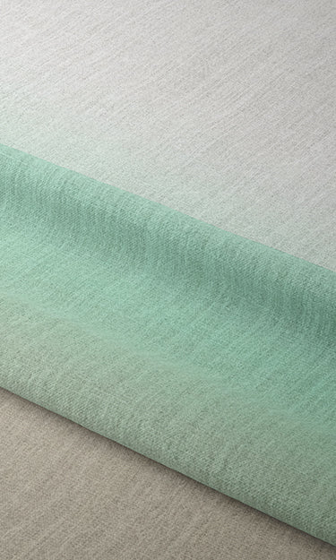 3-Tone Ombre Blinds (Green/ Beige) Extra Long Short Wide