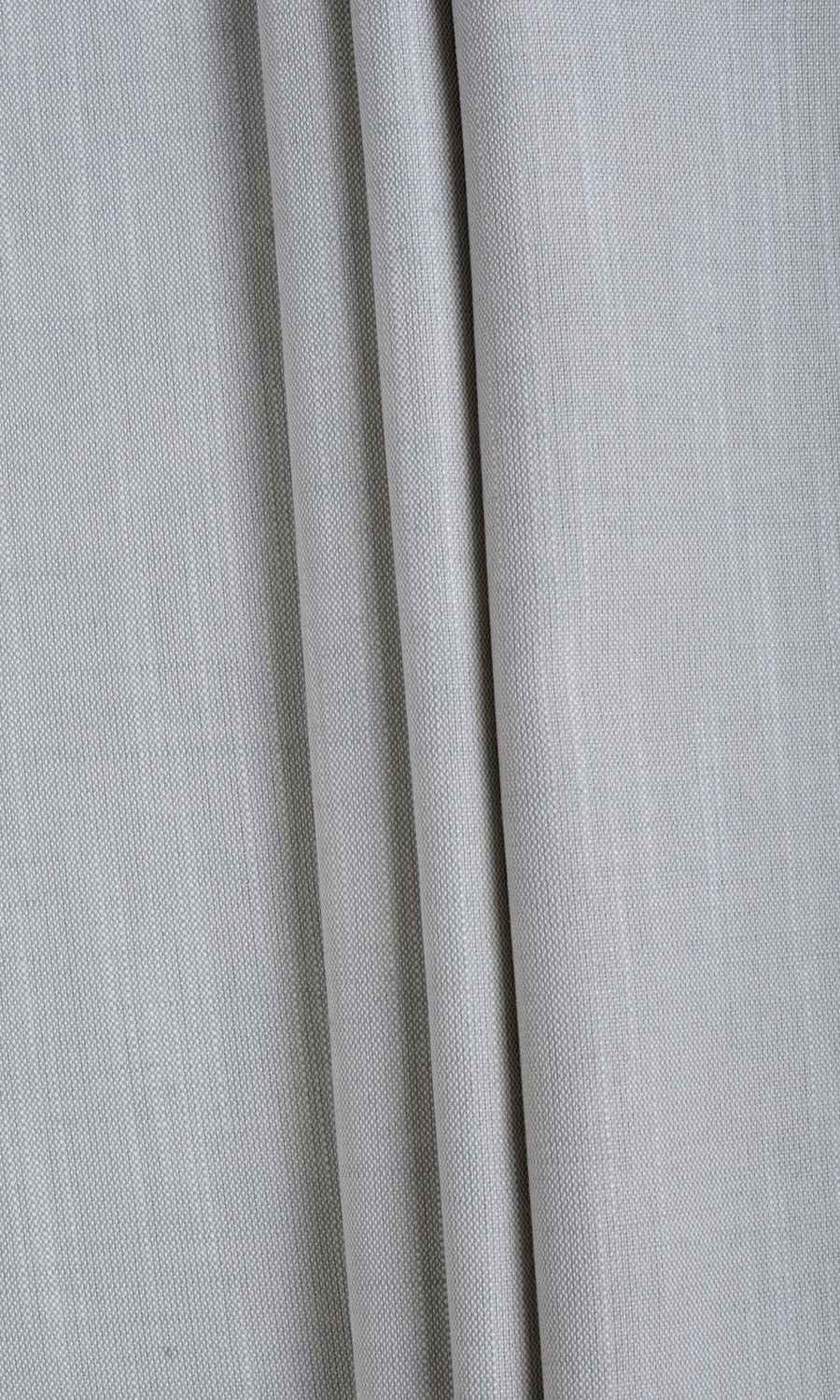 Plain Linen Texture Free Fabric Material Sample (Silver Grey)