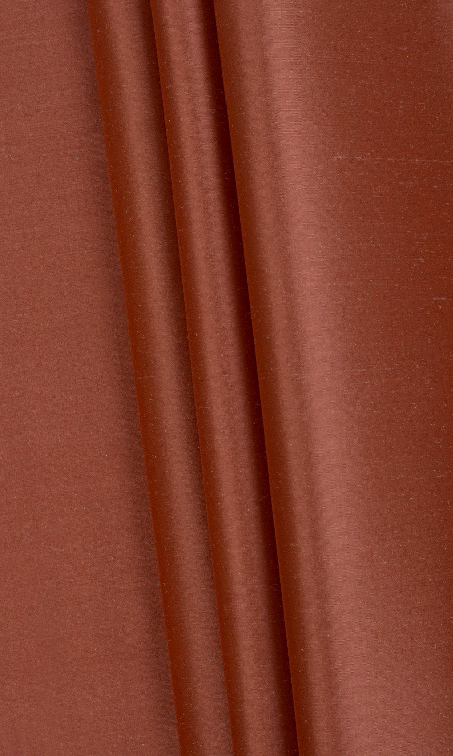 Shantung Silk Fabric By the Metre for Roman Blinds & Shades (Persian Red)