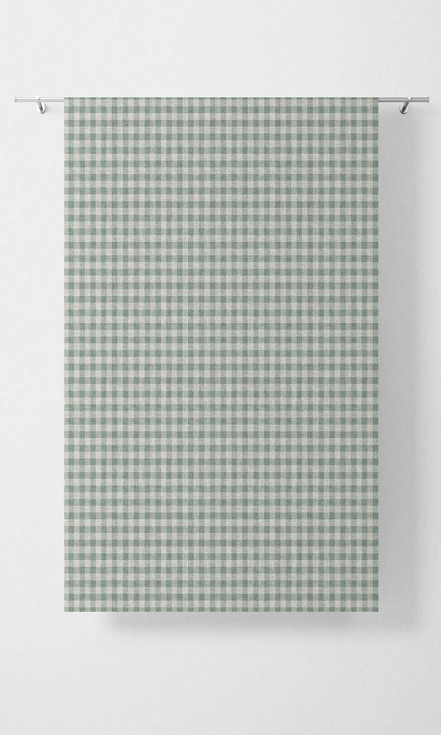 Checkered Flat, Plain, Fake, Faux, European Relaxed Roman Blinds (Duck Egg Blue/ White)