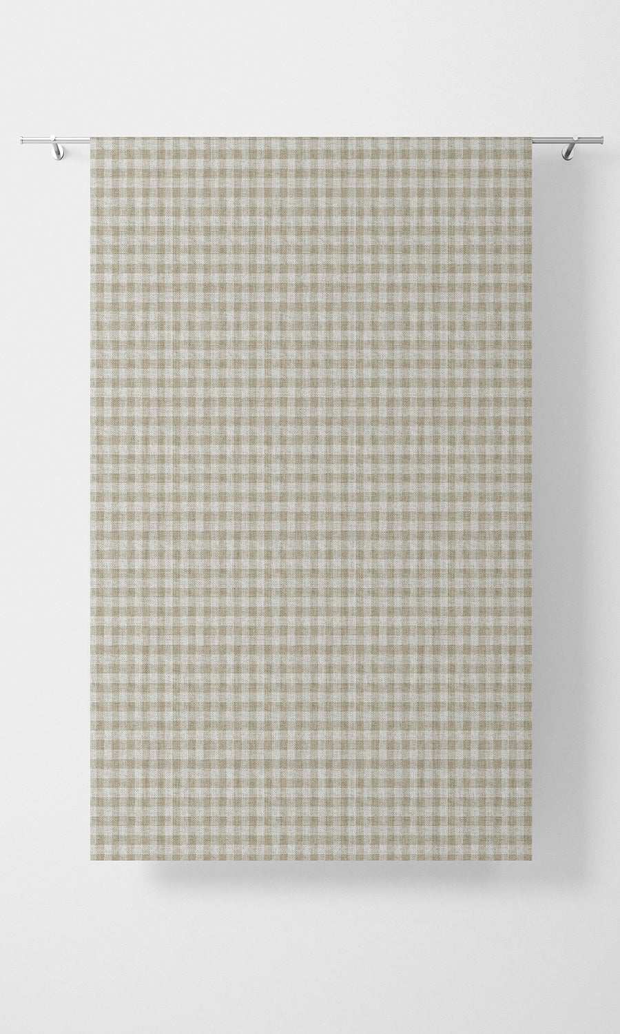 Modern Striped Flat, Plain, Fake, Faux, European Relaxed Roman Blinds (Beige/ White)