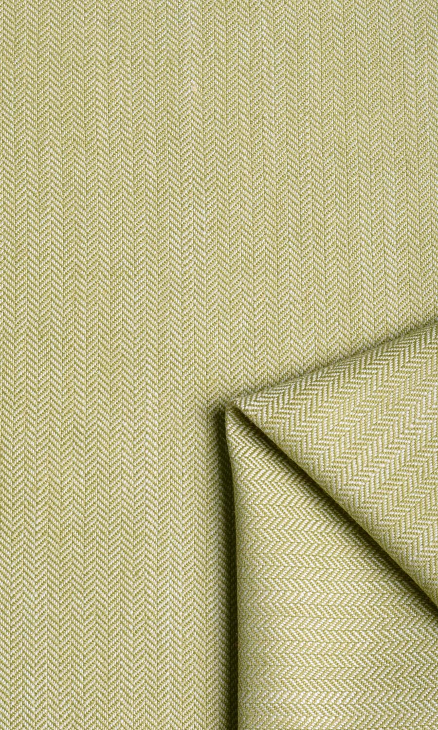 Herringbone Textured Roman Blinds & Window Shades (Green)