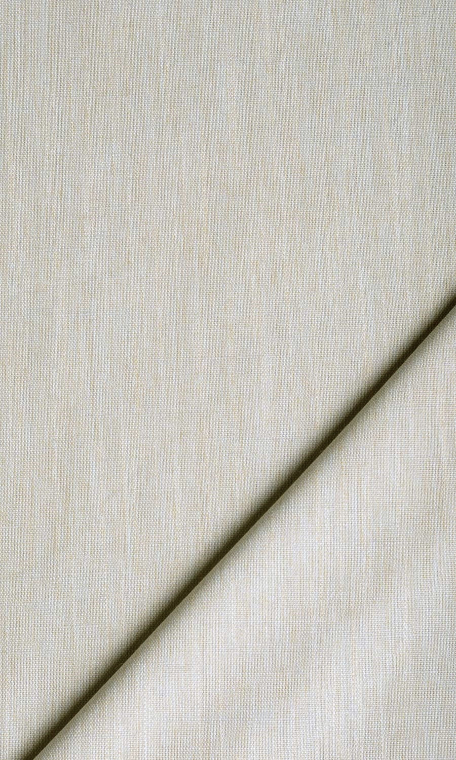 Plain Linen Texture Flat, Plain, Fake, Faux, European Relaxed Roman Blinds (Pale Grey/ Ivory)