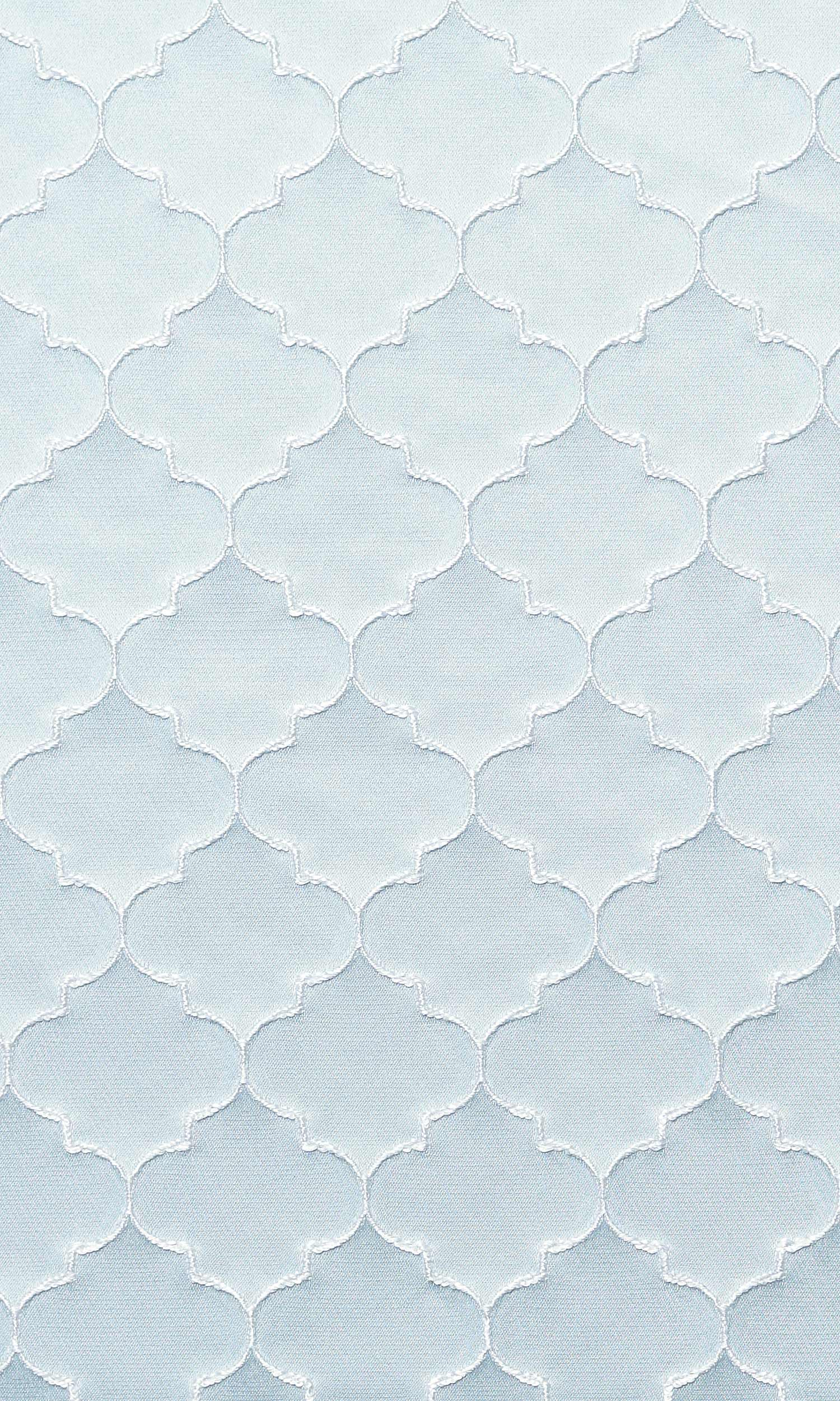 Silk Blend Home Textile Fabric Material By the Metre (Pastel Blue)