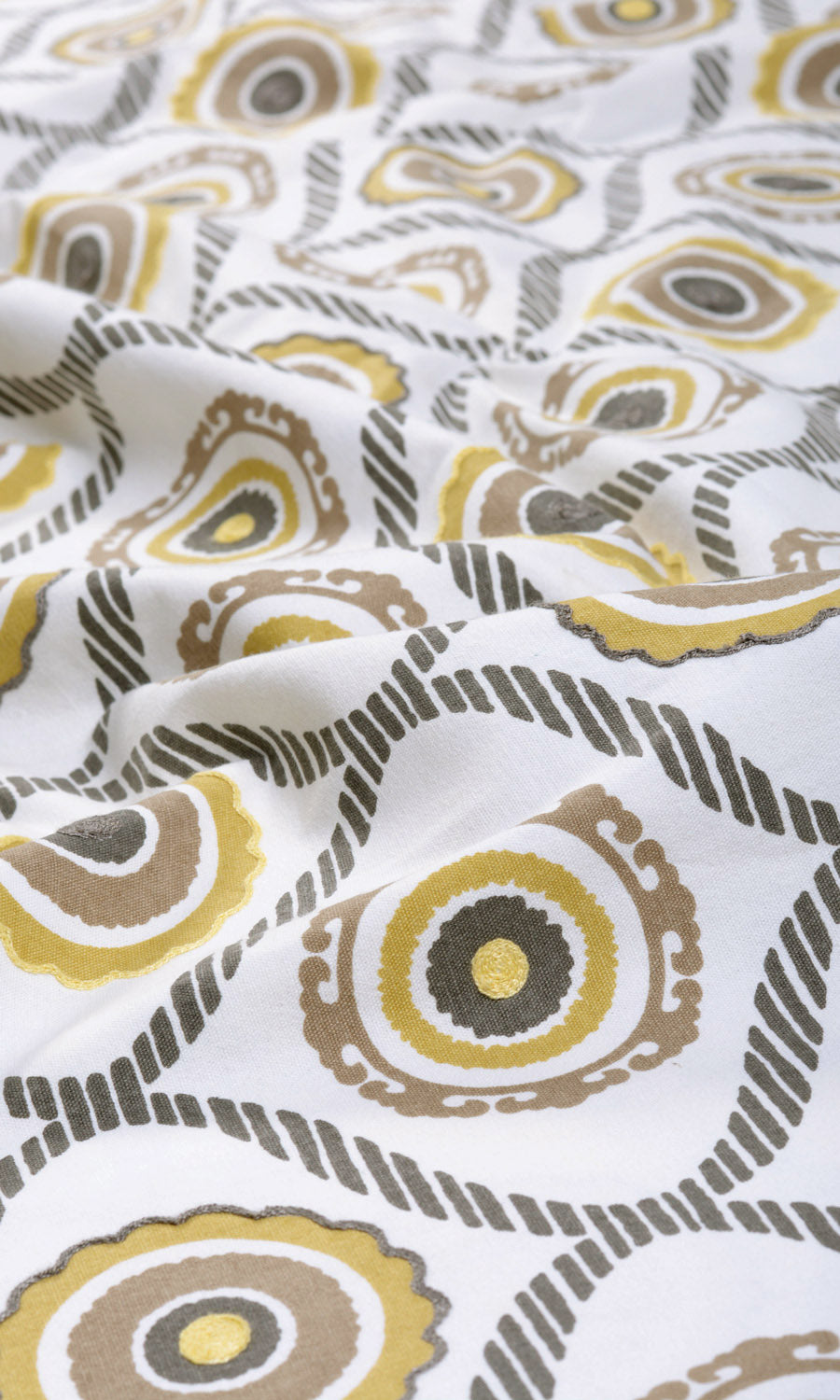 Patterned / Printed / Geometric / Polka Dots / Circles Window Treatments Fabric By the Metre