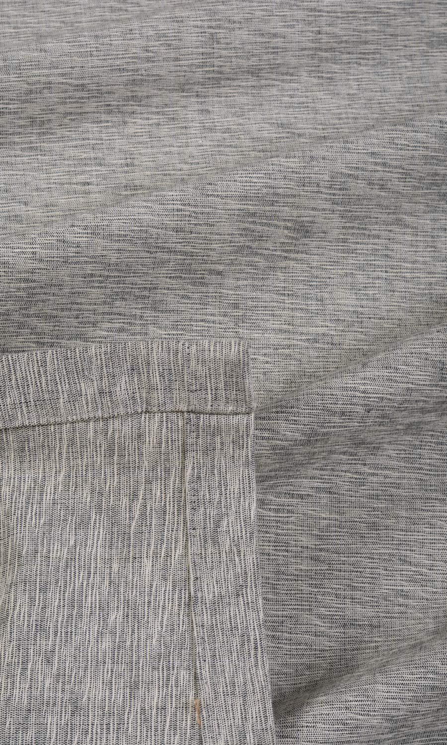 Cotton Window Treatments Fabric Sample (Grey)