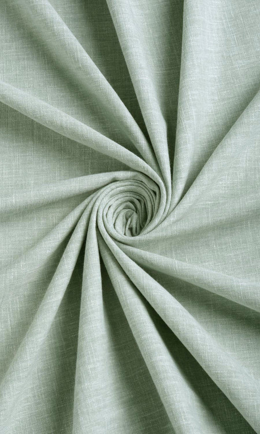 Poly-Cotton Blend Blinds (Mint Blue/ Green)