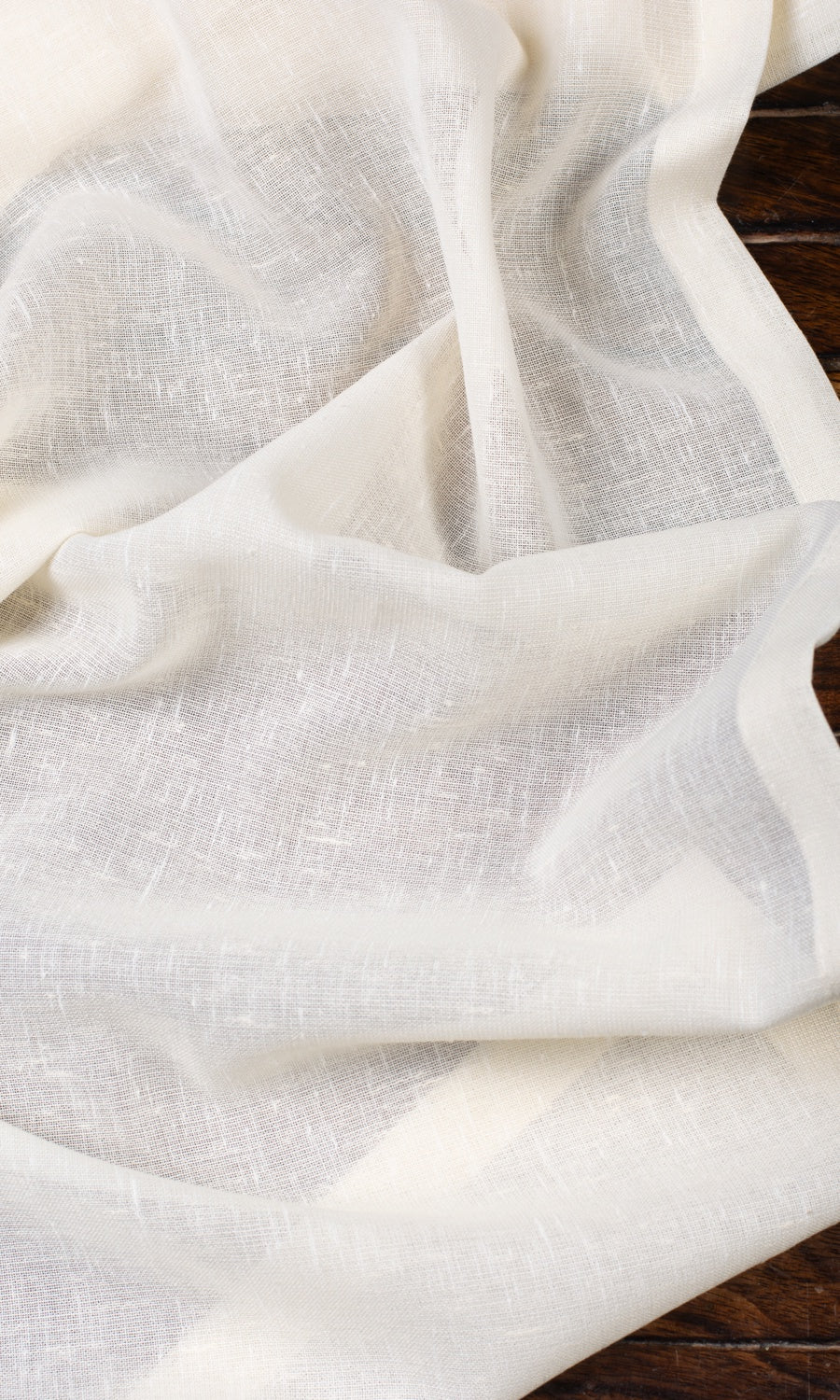Plain Sheer Roman Blinds & Window Shades (Ivory)