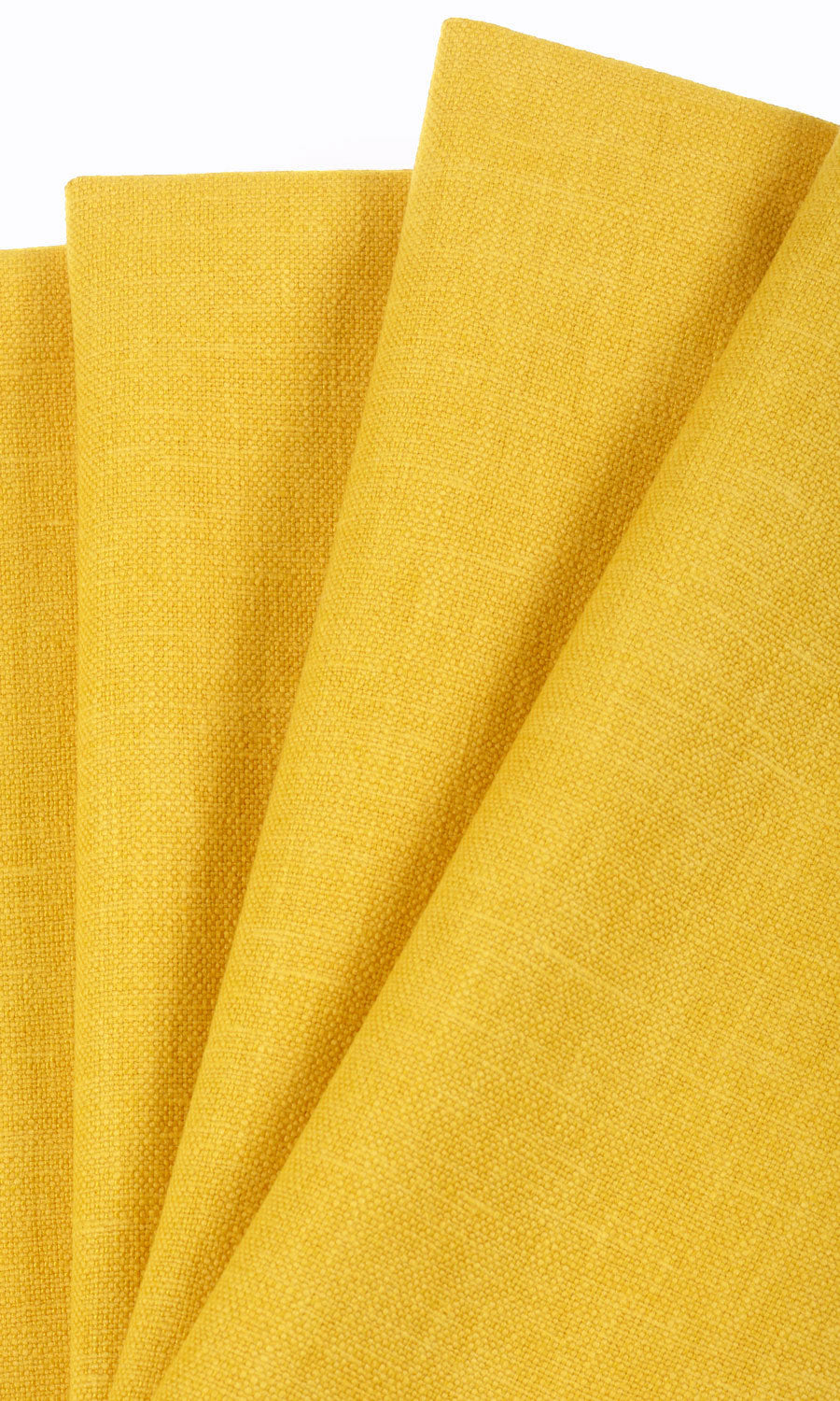 Linen Blend Roman Blinds (Yellow) Extra Long Short Wide
