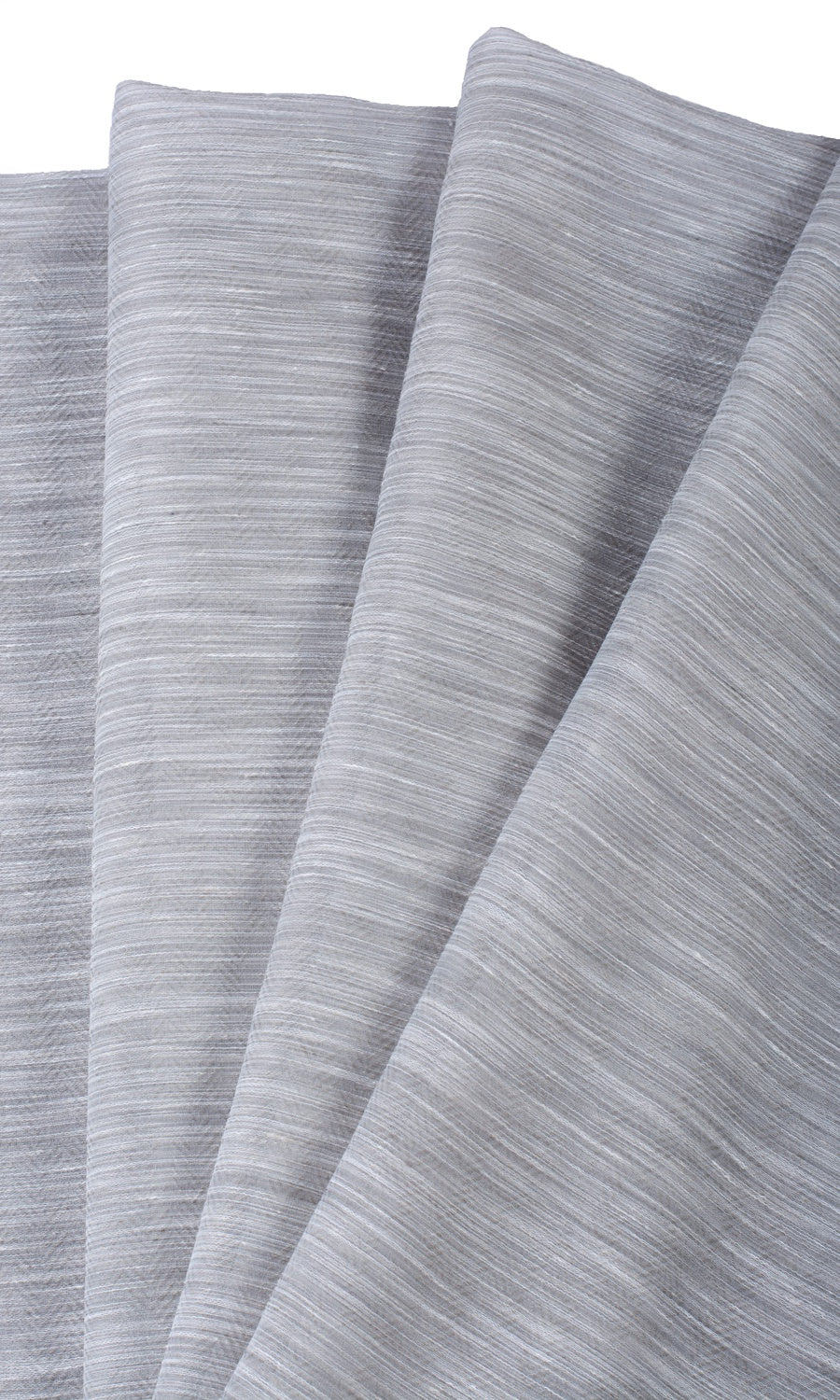 Textured Sheer Any Size Style Roman Blinds (Heather Gray)