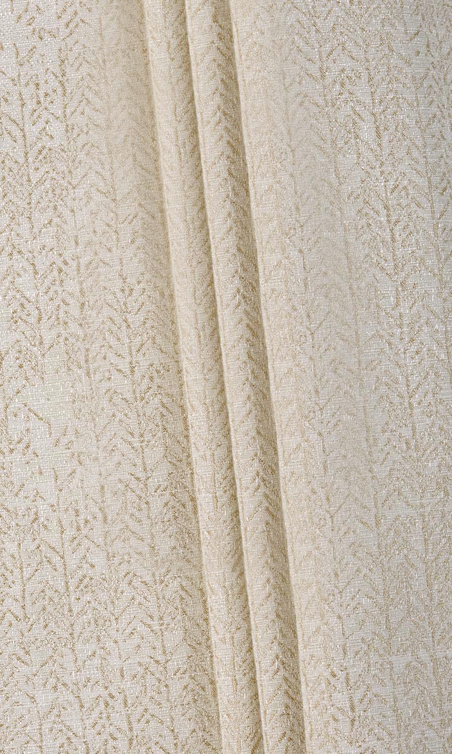 Herringbone Print Blinds (Off White/ Pale Beige) Extra Long Short Wide