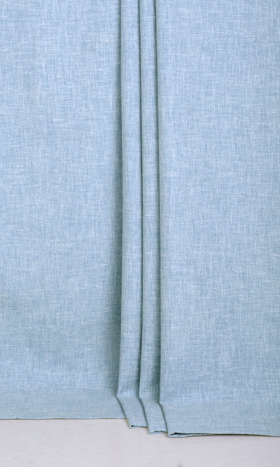 Poly-Cotton Blend Home Décor Fabric Sample (Pale Cobalt)