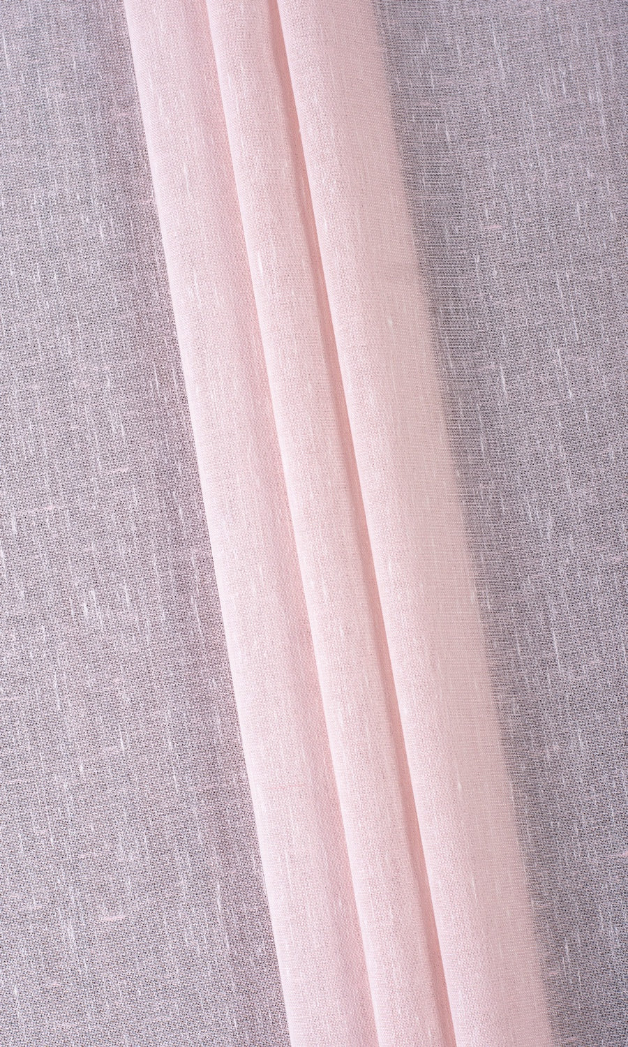 Plain Sheer Shades (Powder Pink) Extra Long Short Wide