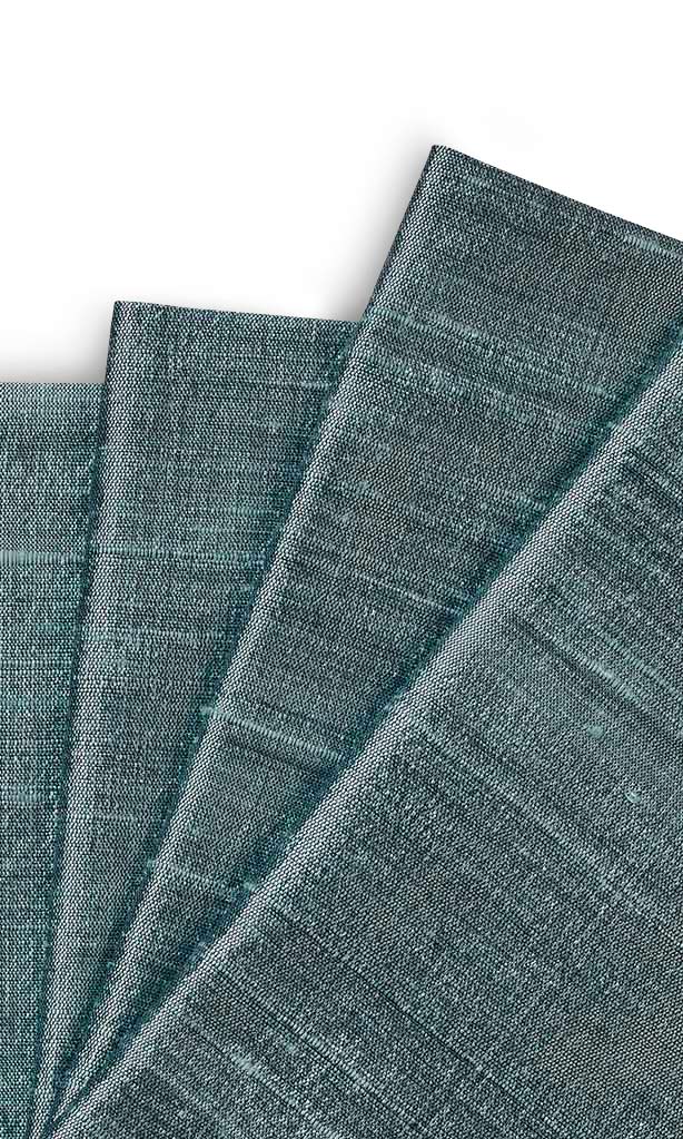 Dupioni Silk Window Treatments Fabric By the Metre (Dark Grey)