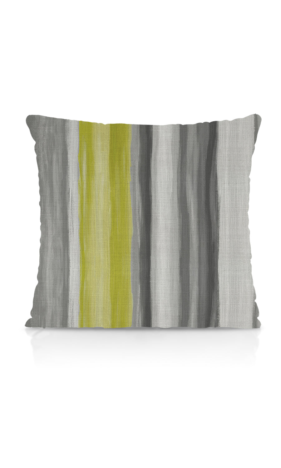Modern Striped Home Textile Fabric Material Sample (Pear Green/ Grey)
