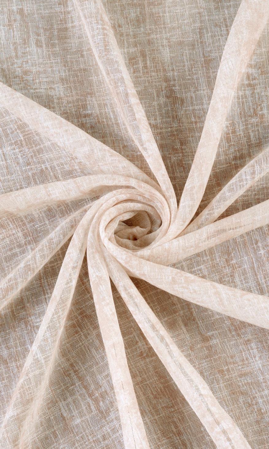 Textured Sheer Flat, Plain, Fake, Faux, European Relaxed Roman Blinds (Salmon Pink/ Peach Orange)