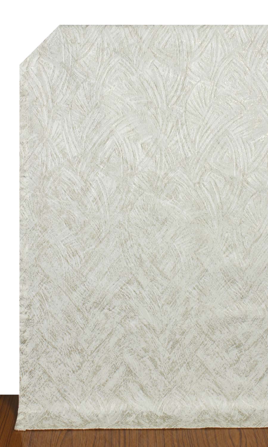 Patterned Poly-Cotton Blinds (Pale Beige/ Cream) for Living, Bedroom, Kitchen, Bathroom