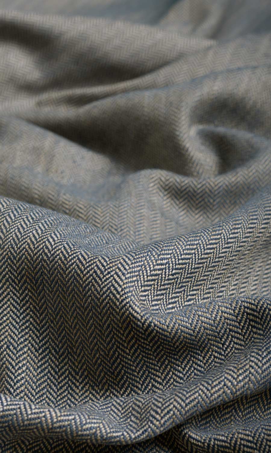 Herringbone Shades (Navy Blue/ Brown/ Grey) Extra Long Short Wide