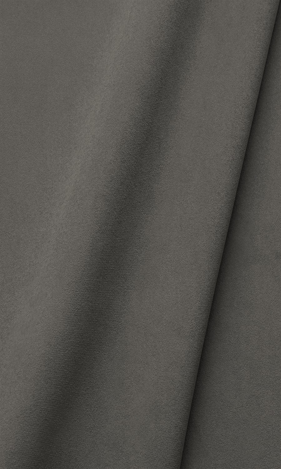 Velvet Window Treatments Fabric Sample (Grey)