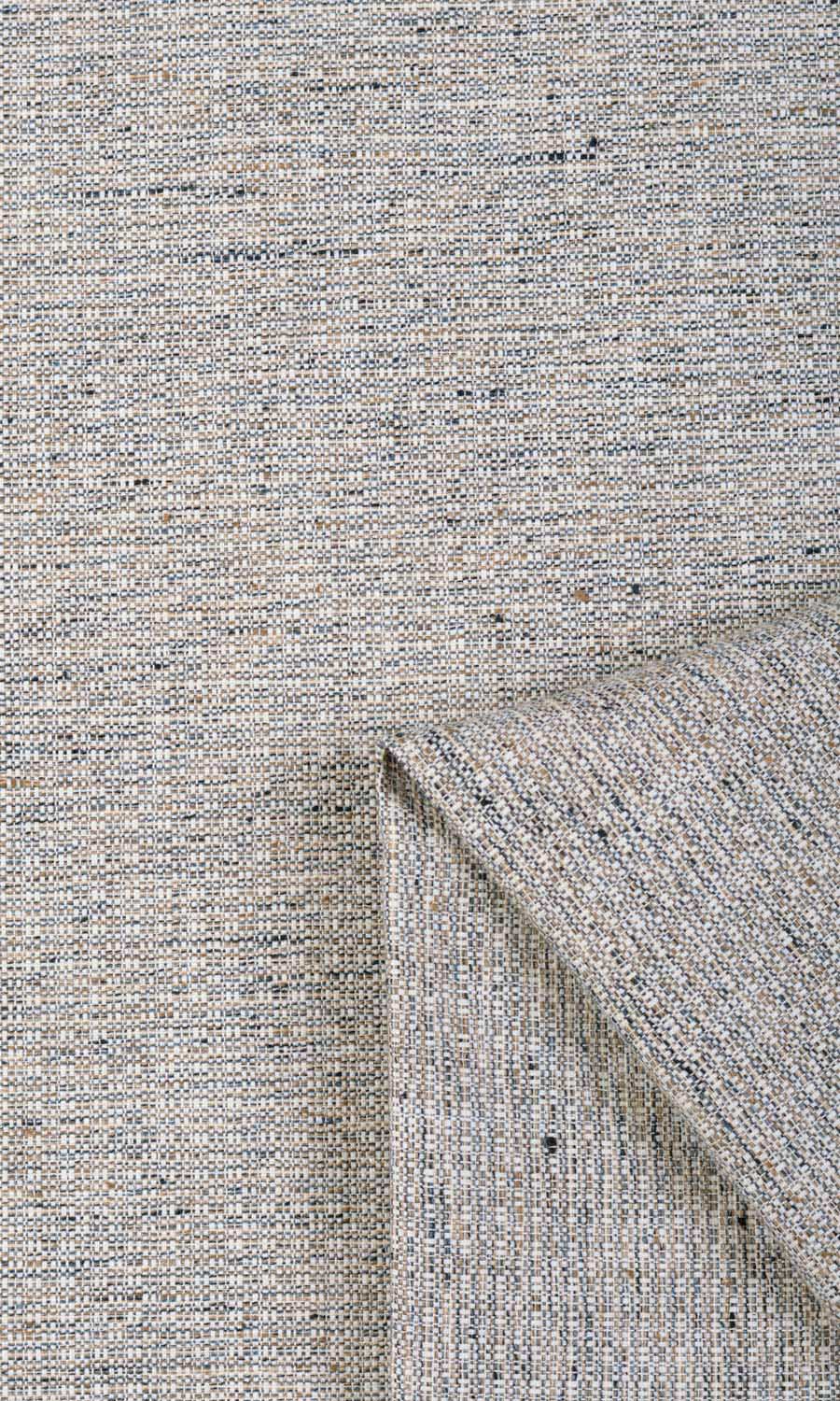 Textured  Made-to-Measure Roman Blinds (Beige/ Brown)