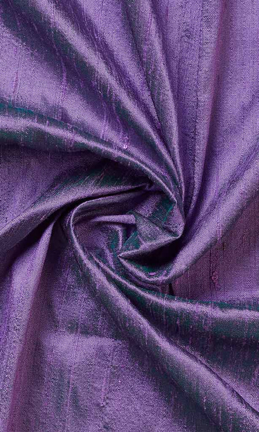 Pure Silk Home Décor Fabric Sample (Purple/ Iris)