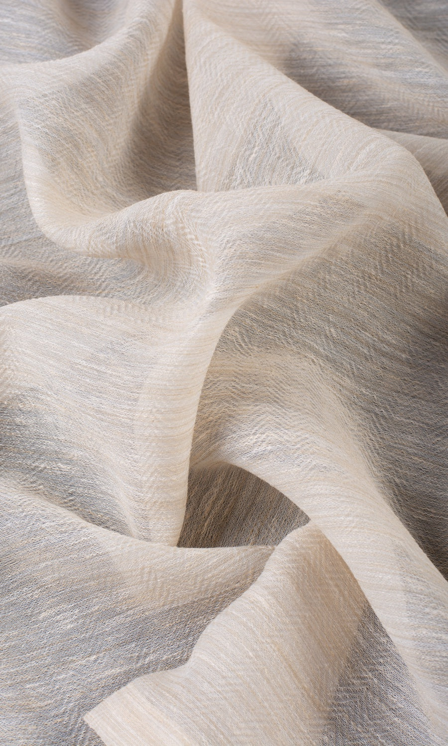 Sheer Fabric Blinds (Pale Beige)