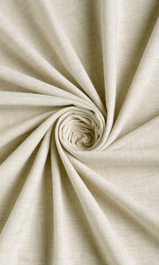 Poly-Cotton Blend Home Décor Fabric By the Metre (Pale Beige)
