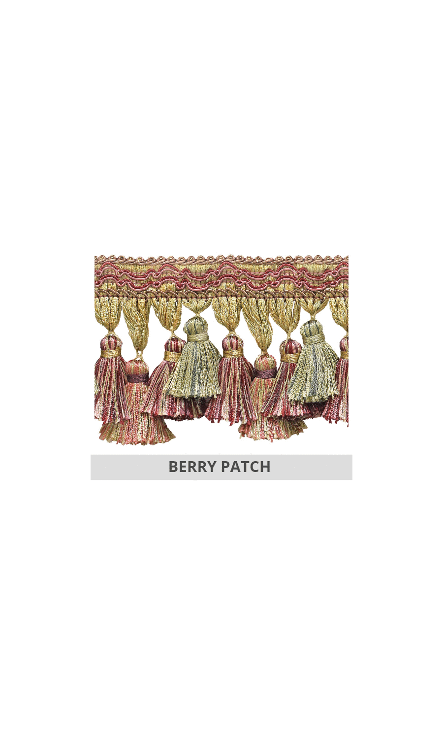 Window shades tassel trim