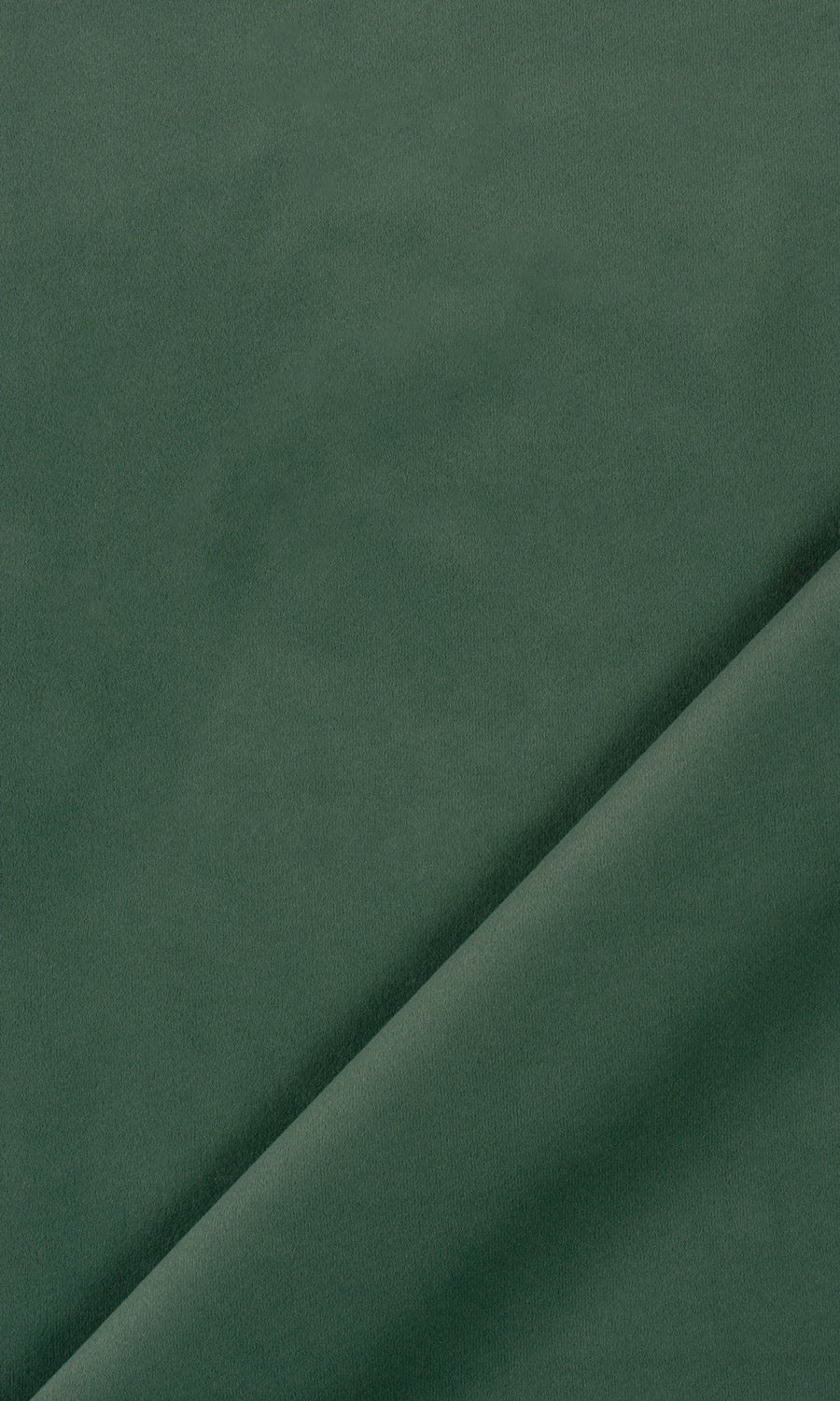 Velvet Home Textile Fabric Material By the Metre (Hunter Green)