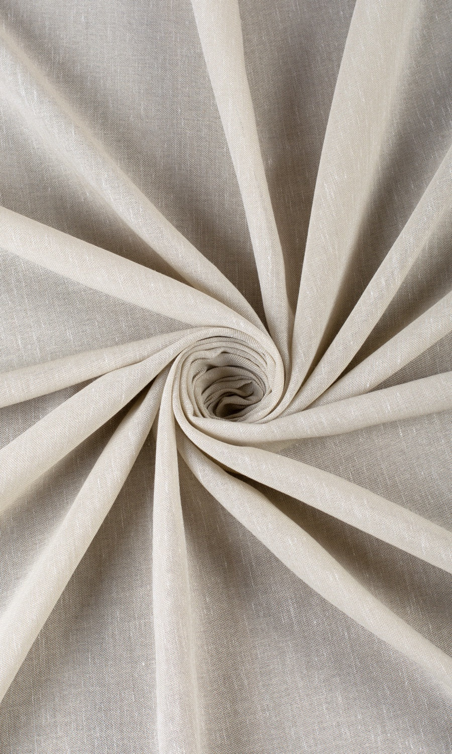 Plain Sheer Fabric Blinds (Gre-ige) for Living, Bedroom, Kitchen, Bathroom