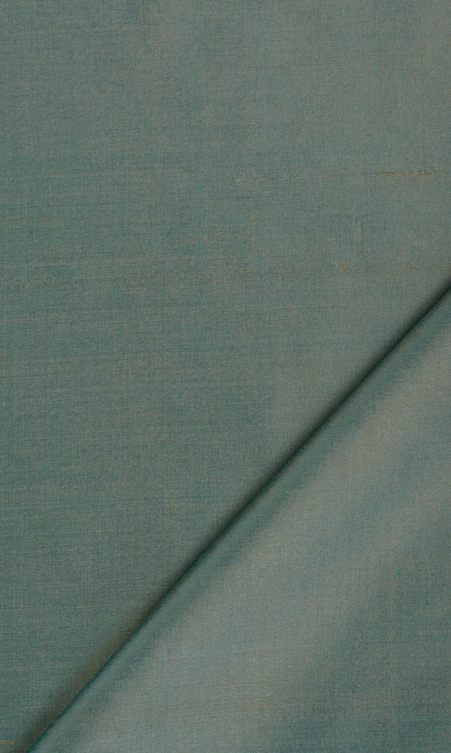 Shantung Silk Made-to-Measure Roman Blinds (Turquoise Blue)