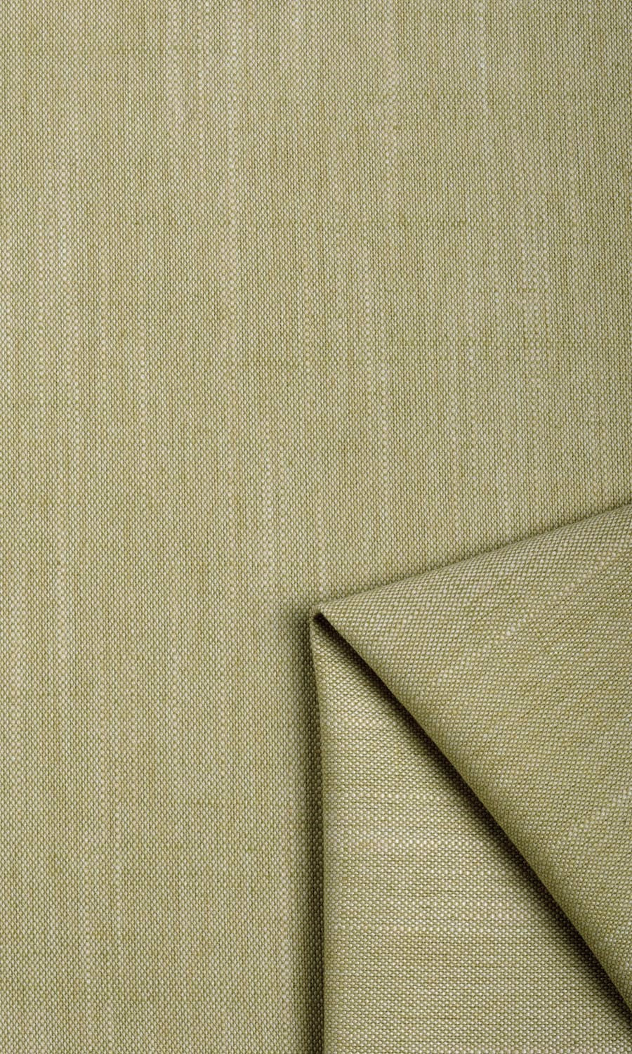 Plain Linen Texture Fabric Material By the Metre (Green)