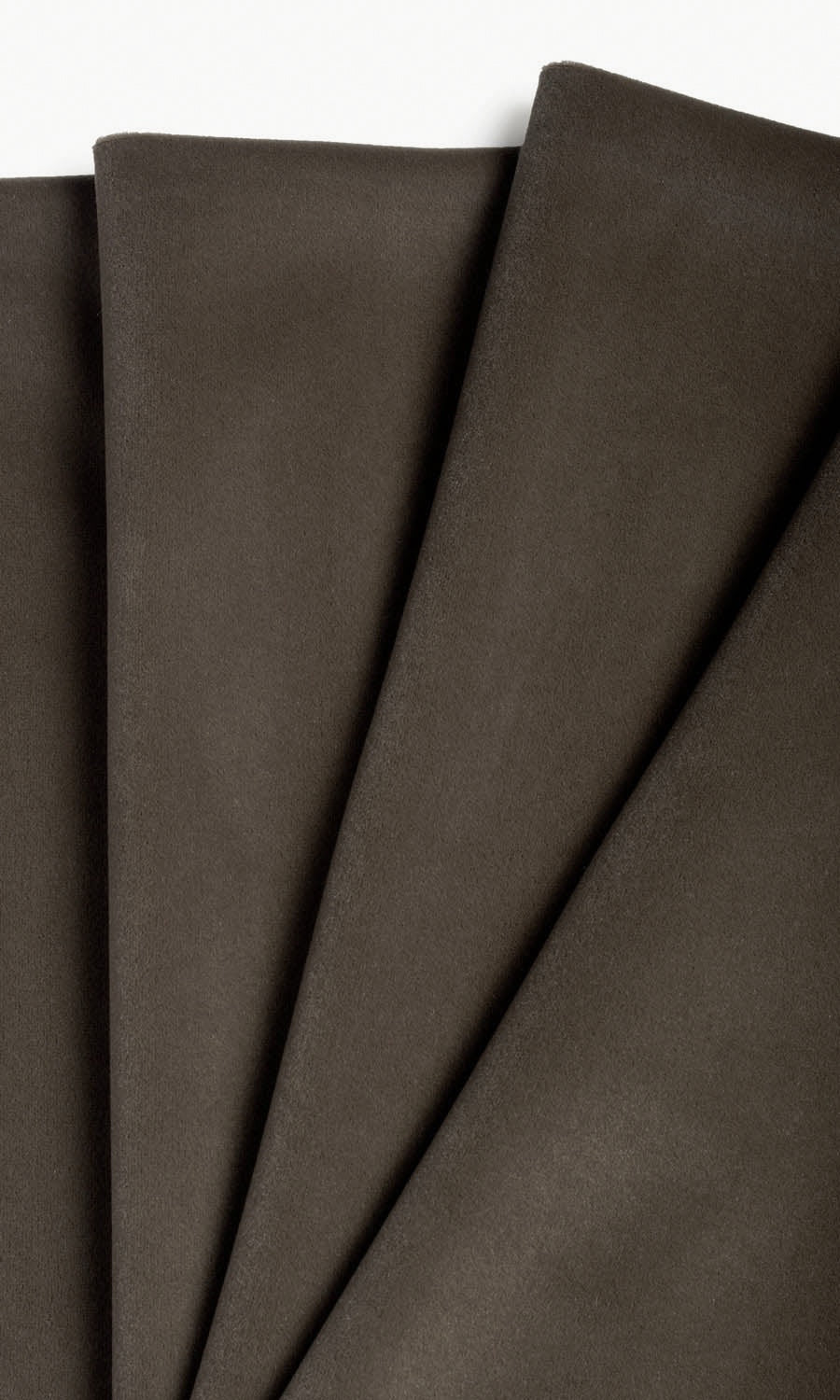 Velvet Roman Blinds & Window Shades (Coffee Brown)