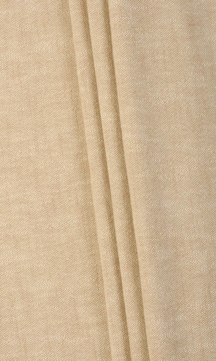 Plain Cotton Free Fabric Material Sample (Pale Beige/ Tan Brown)