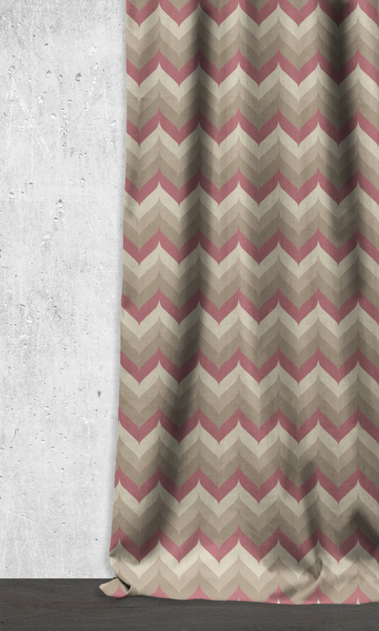 Light Blocking Roman Blinds (Pink/ Grey/ White)