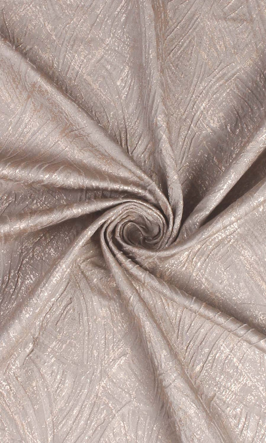 Self-Patterned Poly-Cotton Home Décor Fabric Sample (Purple-Grey)