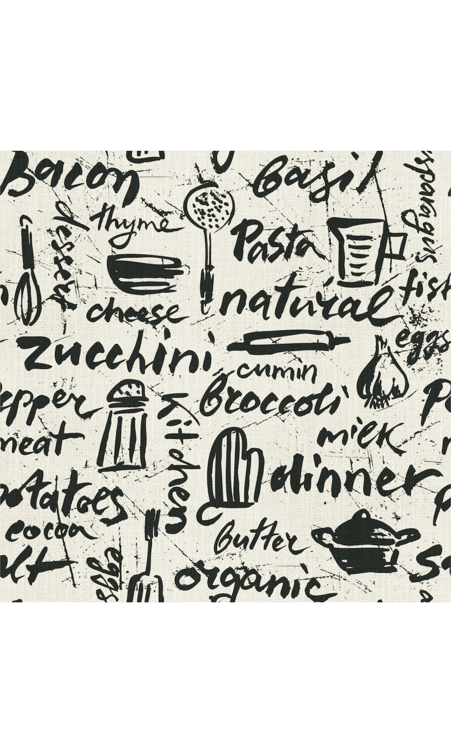 Cooking/Dining Theme Flat, Plain, Fake, Faux, European Relaxed Roman Blinds (Black/ White)