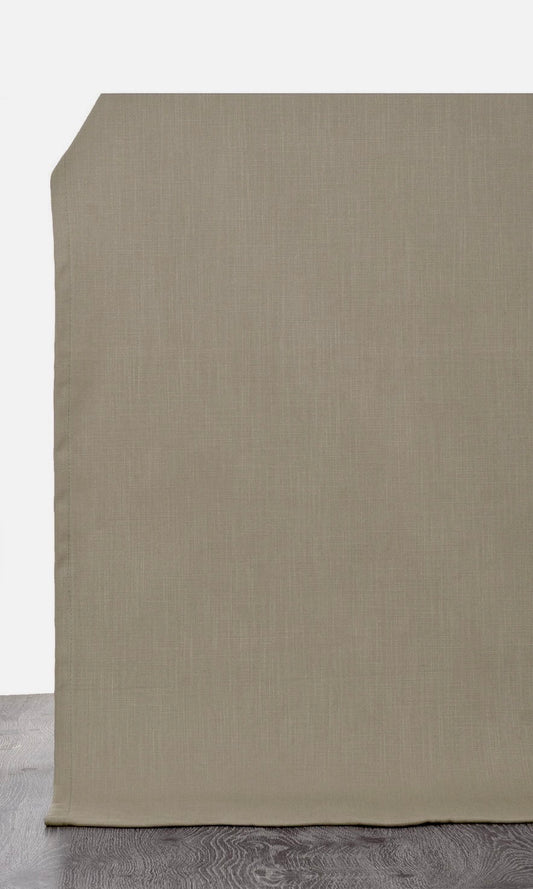 Poly-Cotton Blend Home Décor Fabric Sample (Coffee Brown)