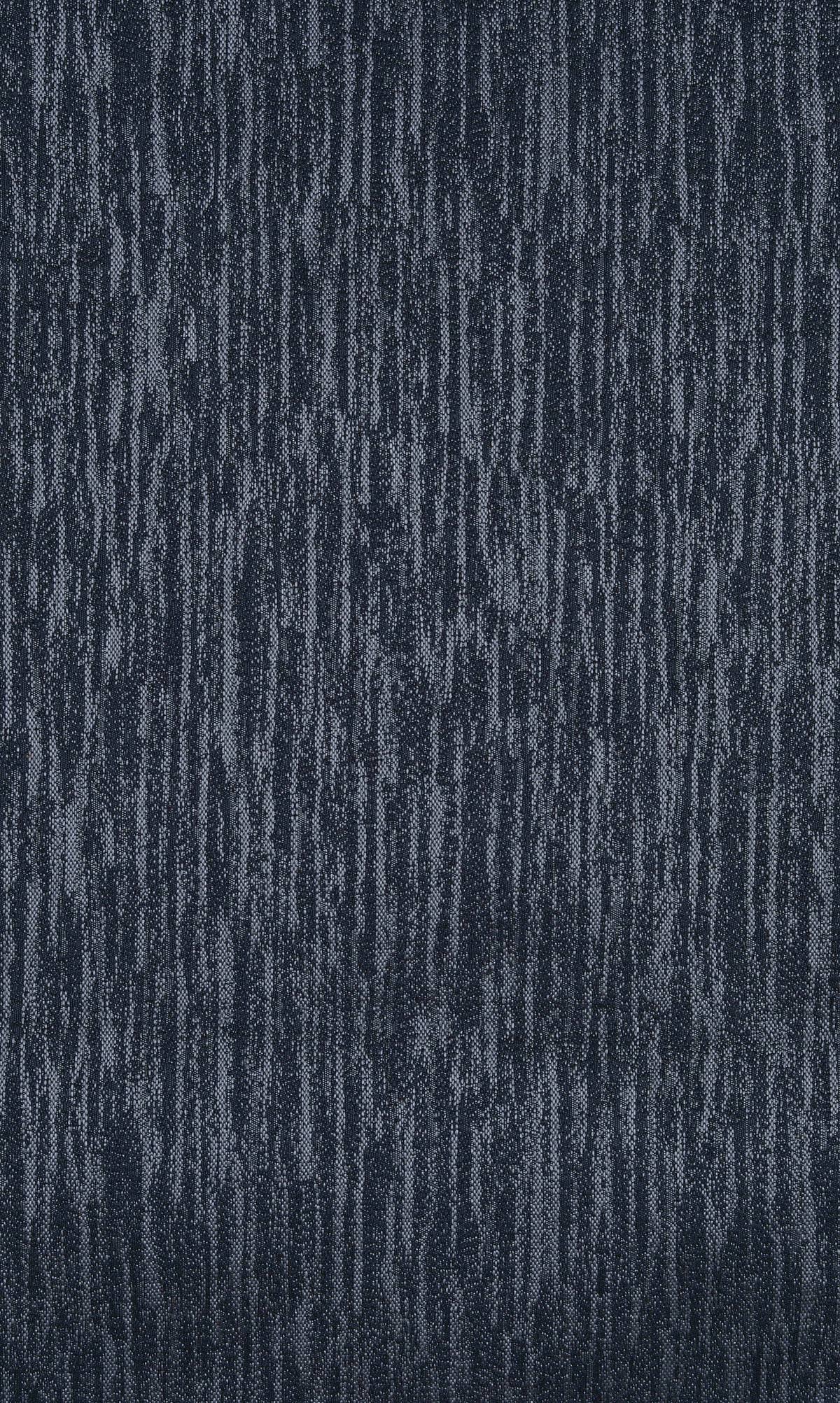 Textured Home Textile Fabric Material Sample (Navy Blue)