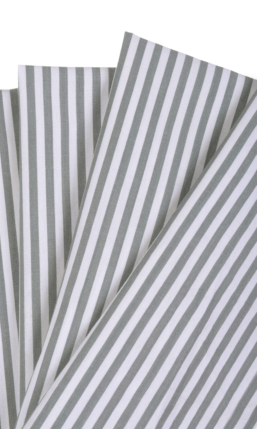 Cotton Fabric Material By the Metre (White/ Grey)