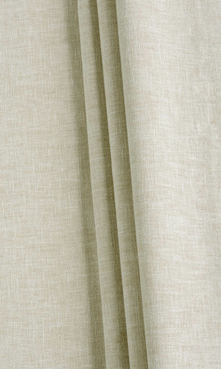 Poly-Cotton Blend Flat, Plain, Fake, Faux, European Relaxed Roman Blinds (Pale Beige)